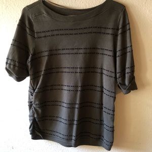 Apt 9 professional short green mid sleeve